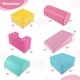 preview thumbnail 4 of 44, 6 Pieces Foam Climbing Blocks Indoor Climb and Crawl Activity Playset with Rectangles - N/A
