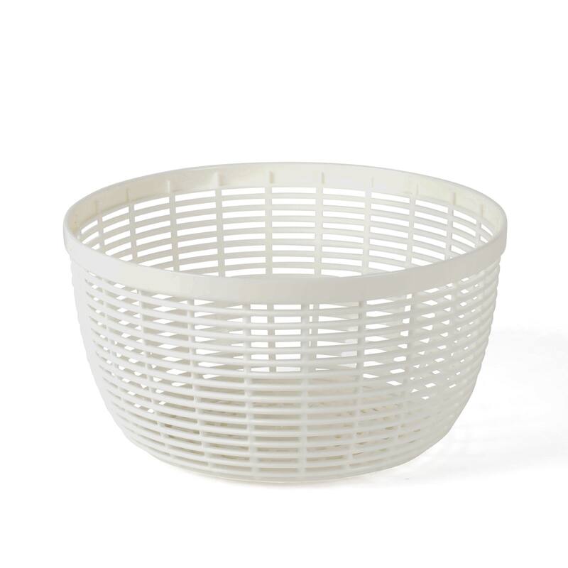 Calphalon Aero 6.3 Qt Salad Spinner, Fruit Wahser, Fruit Washing Bowl with Strainer, Vegertable Cleaner