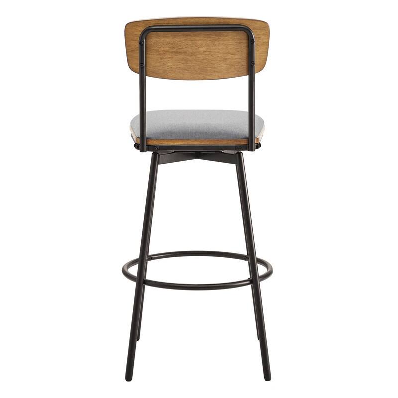 Spruce & Spring Claire Swivel Counter Height Bar Stool Set