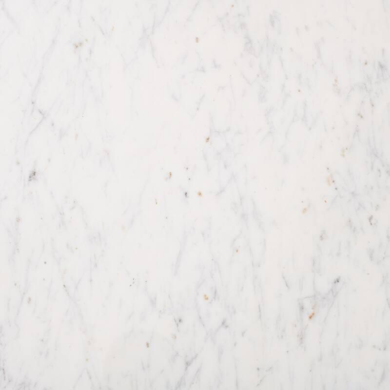 Marbled Rectangular Coffee Table - 37" - White