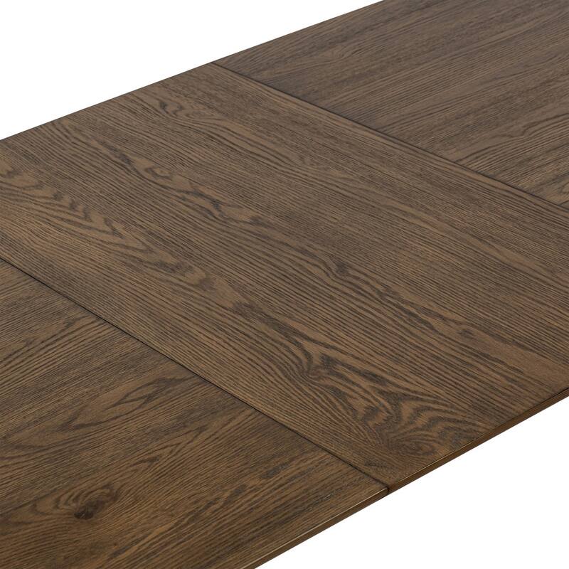 Poly & Bark Svalbard Extension Dining Table (63"-82.5")