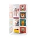 preview thumbnail 1 of 68, Kids Wardrobe Closet with Hanging Section and Cute Doors White-8-Cubes