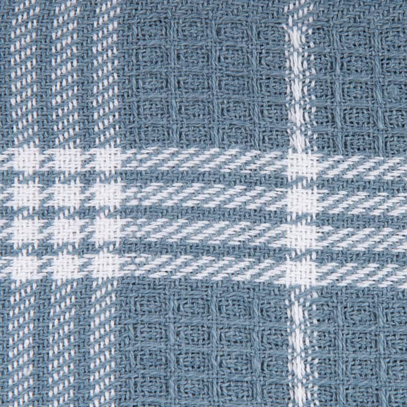 J&M Eggplant Waffle Weave Dishtowel (Set of 6)