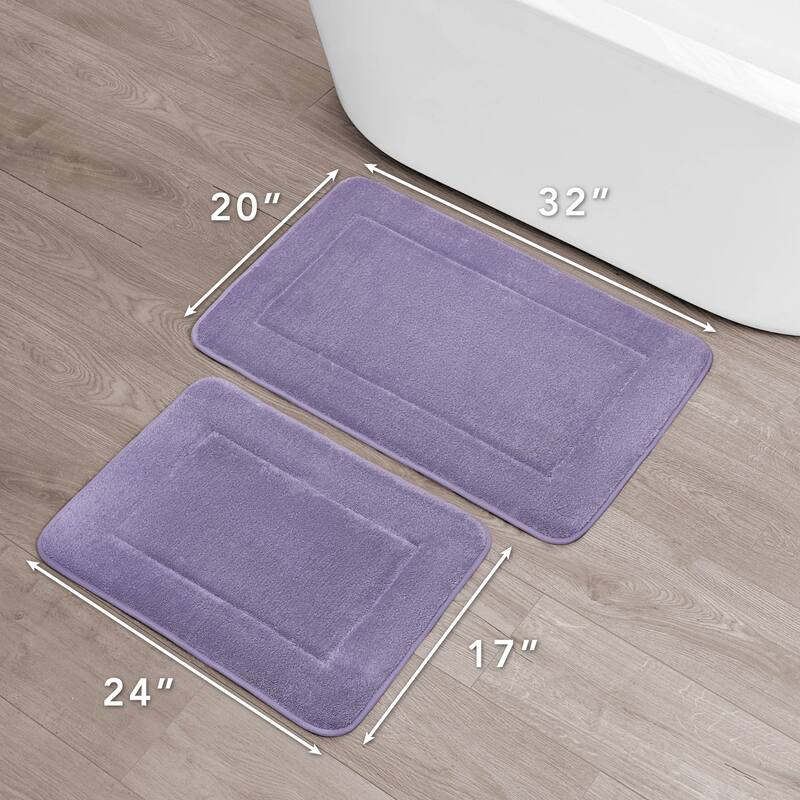 Oliver Brown Terry Memory Foam Bath Mat