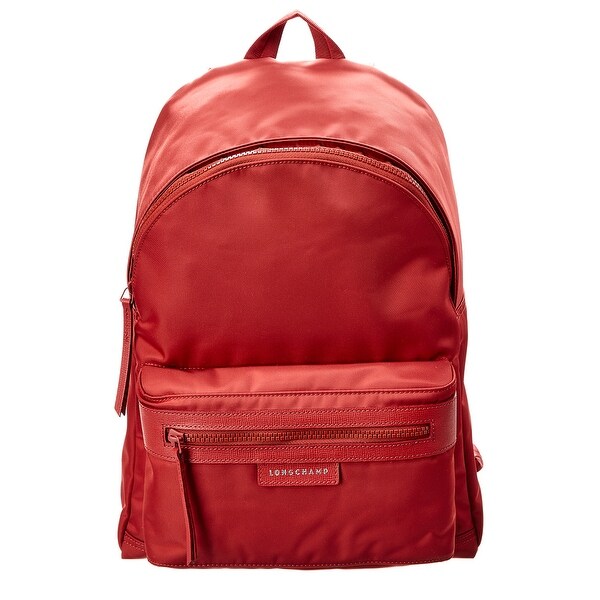 longchamp canvas backpack
