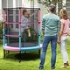 preview thumbnail 4 of 8, Gymax 55'' Trampoline for Kids Toddler Recreational Trampoline w/