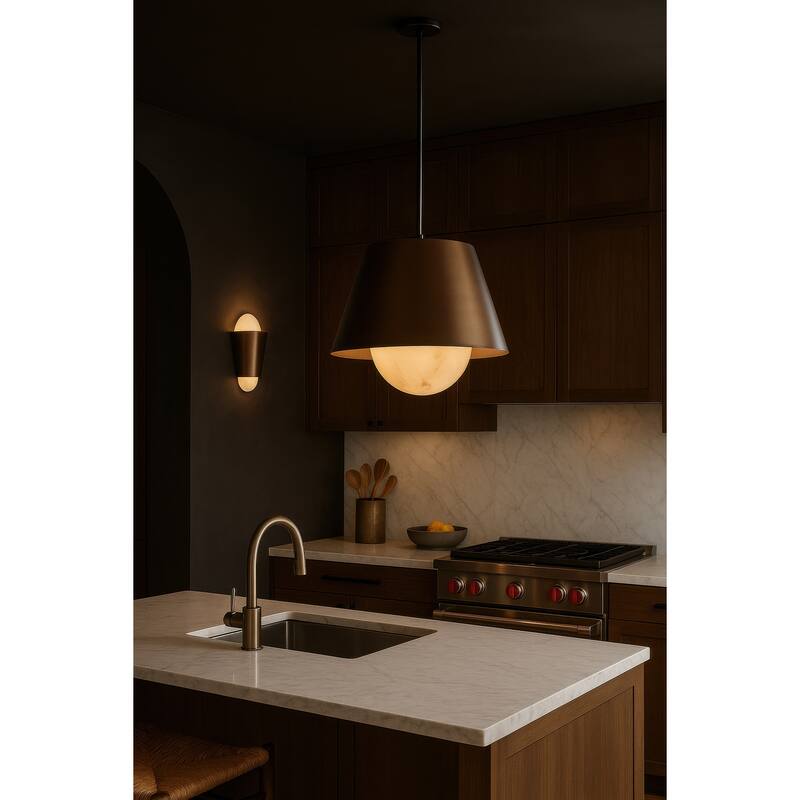 Varaluz Rock On Pendant Light - Brontourage/Matte Black