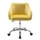 preview thumbnail 31 of 117, Corvus Braff Velvet Upholstered Adjustable Ergonomic Office Chair