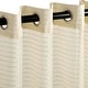 preview thumbnail 28 of 48, Superior Jackson Striped Machine Washable Sheer Curtains, Set of 2