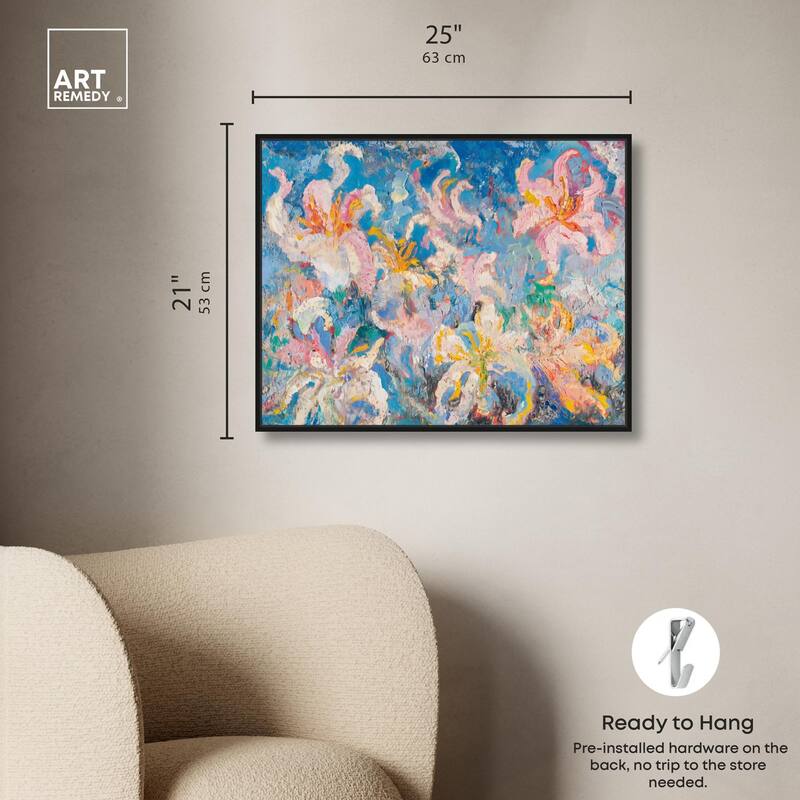 Pastel Riot I Canvas by Art Remedy