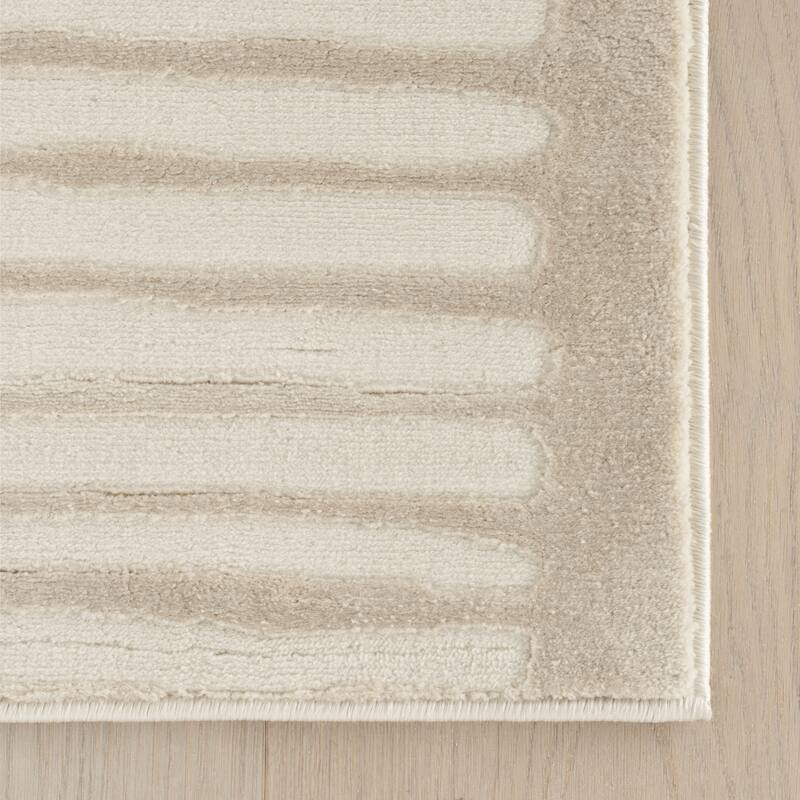 Nuloom Kailani Geometric Machine Washable Area Rug