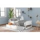 preview thumbnail 26 of 64, Twin Size Platform Bed Frame with Storage Drawers or Twin Size Trundle