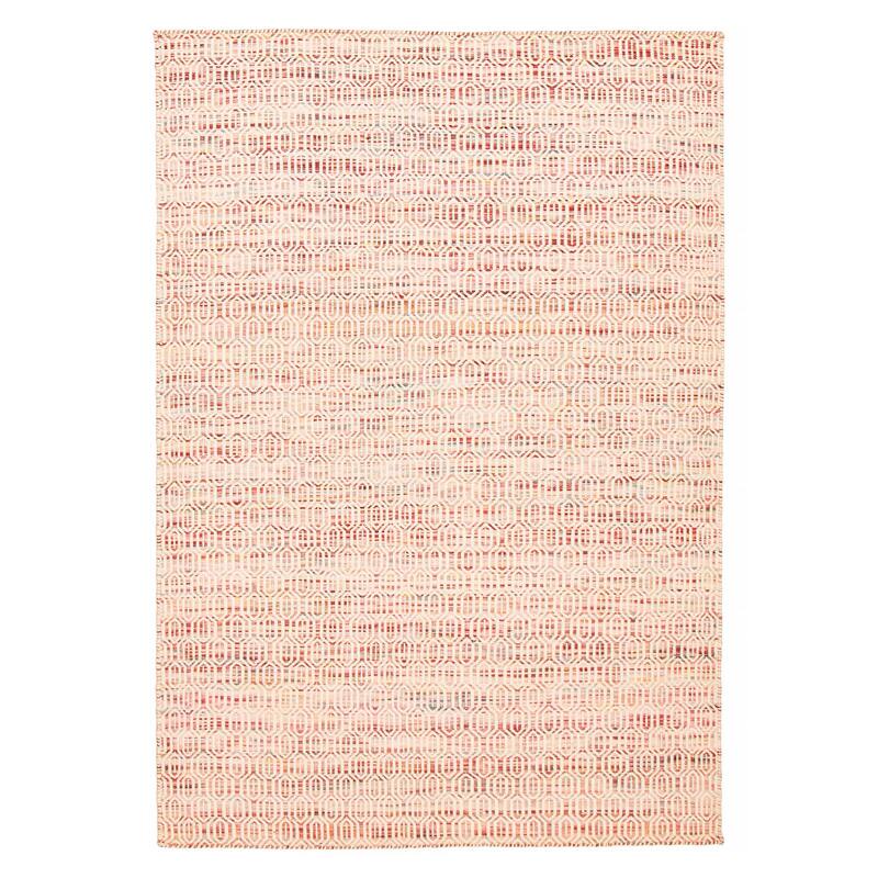 Nevada Cream, Red Kilim 5'3" x 7'7" - 5'3 x 7'7 - Cream/ Red - 5'3 x 7'7