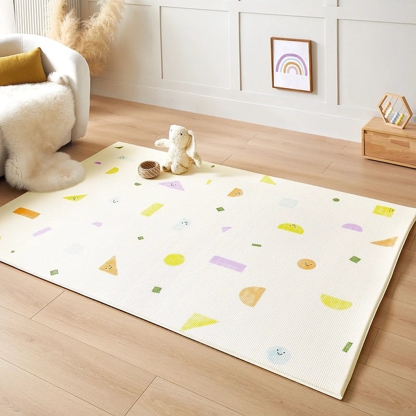 slide 2 of 10, Tiny Land® Double-Sided Baby Playmat Smiley Quest 1 & Up