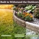 preview thumbnail 12 of 10, Faux Brick Landscape Edging 4 Pieces Flower Garden Border