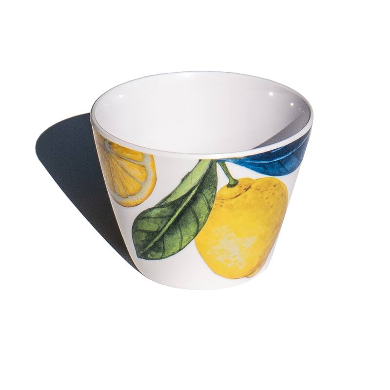 Abode Homewares Lemon Orchard Melamine Dip Bowl - Yellow - 4" - Set of 6