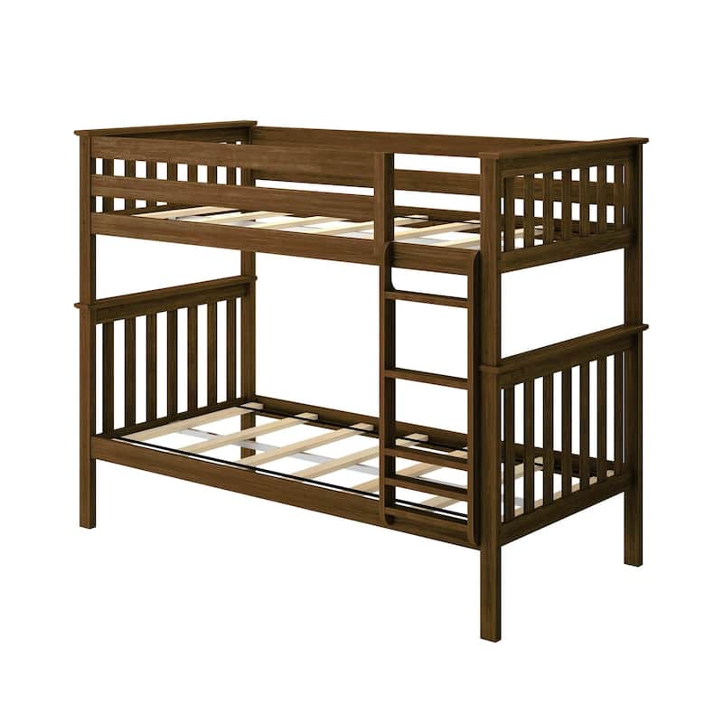 Max and Lily Twin over Twin Solid Wood Bunk Bed
