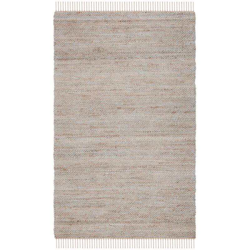 SAFAVIEH Handmade Natural Fiber Blagovesta Jute Fringe Rug
