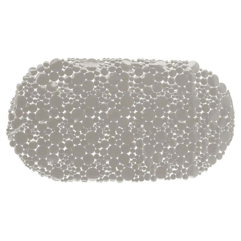 Bubbles Non-Slip Oval Bathtub Mat 28 L x 15 W