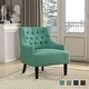preview thumbnail 8 of 8, Lorenzi Upholstered Button-tufted Accent Chair