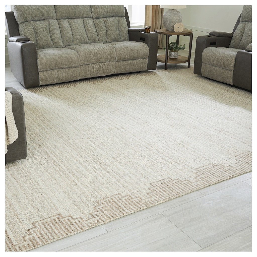 Signature Design by Ashley Emorymore Beige/Brown Rug