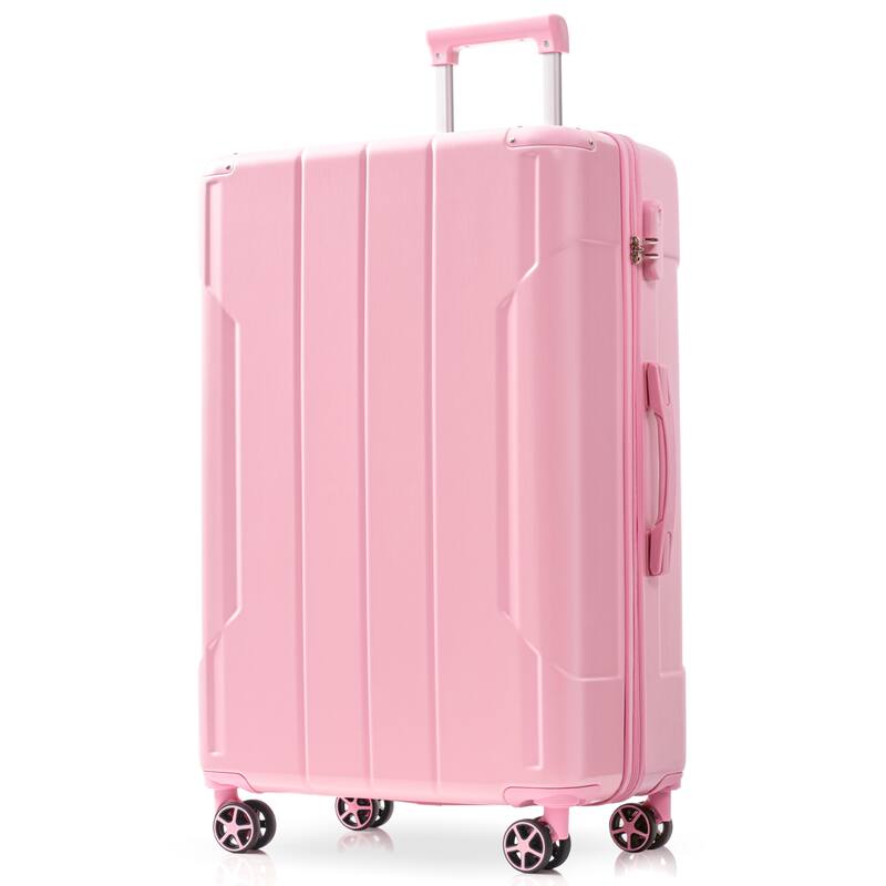 Luggage Sets 3 Piece, Hard shell ABS Lightweight Durable Suitcases with Double Spinner Wheels 20/24/28 Inch