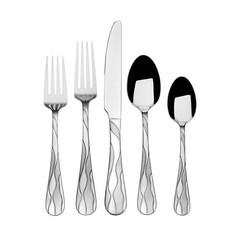 International Silver's Santorini Frost 20-Piece Flatware