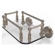 preview thumbnail 13 of 16, Allied Brass Prestige Skyline Collection Wall Mounted Glass Guest Towel Tray Antique Pewter