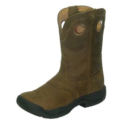 Twisted X Western Boots Womens All Around Distressed Saddle WAB0001