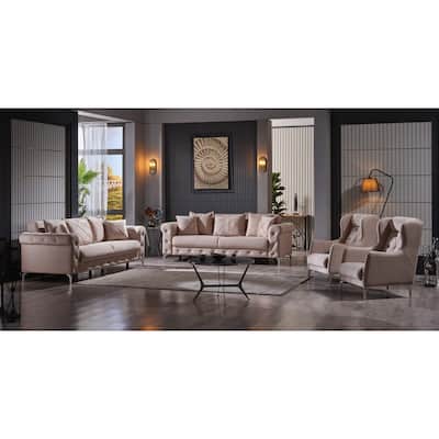 Rivario Two Sofa Two Chair Living Room Set