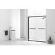 preview thumbnail 26 of 34, Wayne Semi-frameless shower door 60 x 72 - 60 x 72