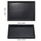 preview thumbnail 8 of 6, Wood Serving Tray Rectangle Decorative Platter Home Kitchen Table 10x7 Inch