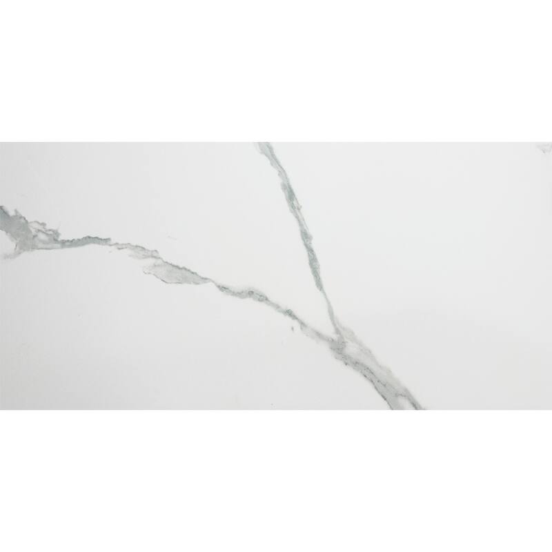 The Tile Life Porto 12x24 Calacatta Glossy Porcelain Floor & Wall Tile