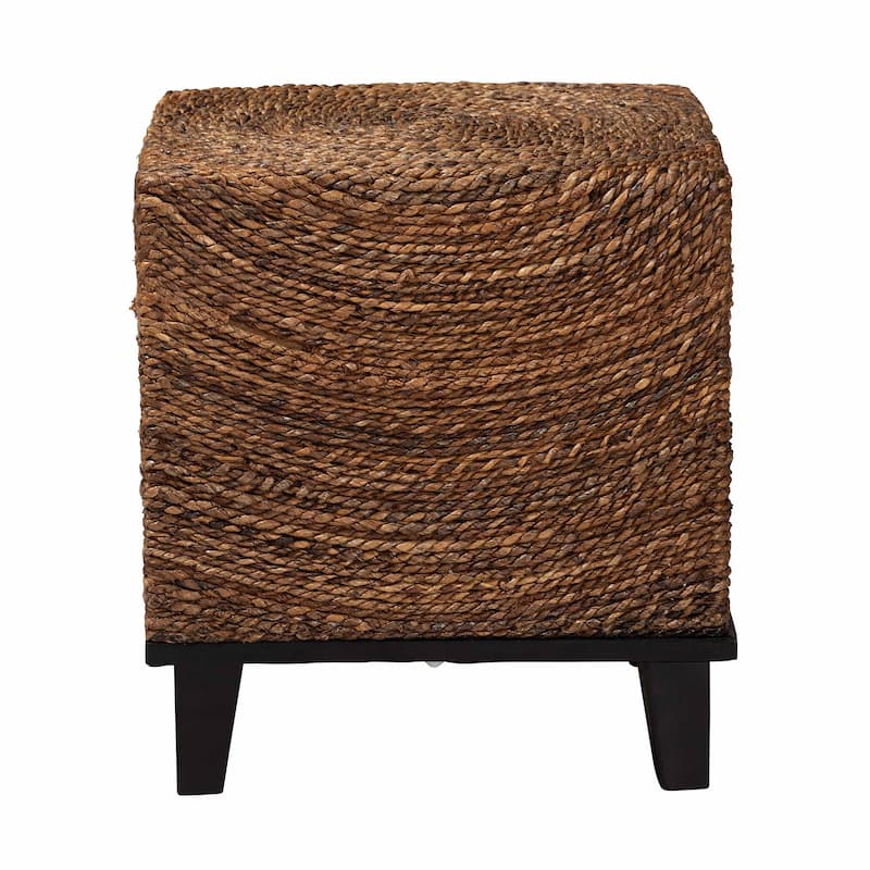 Verino Bohemian Natural Seagrass End Table