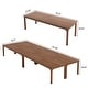 preview thumbnail 28 of 36, 13FT Large Rectangle Conference Meeting Seminar Table for 12-16 Person (Set of 4)
