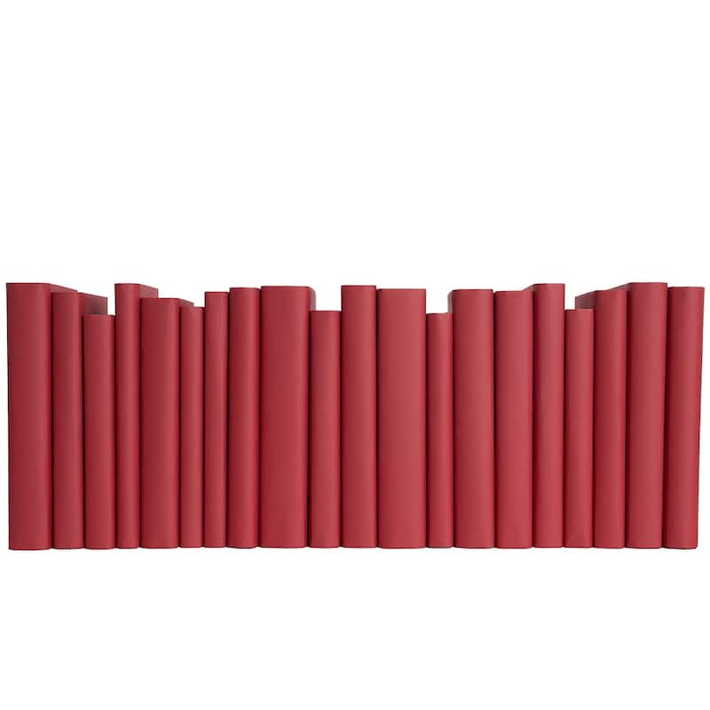 Books Red Decorative Accessories: Cherry Wrapped Color By The Foot