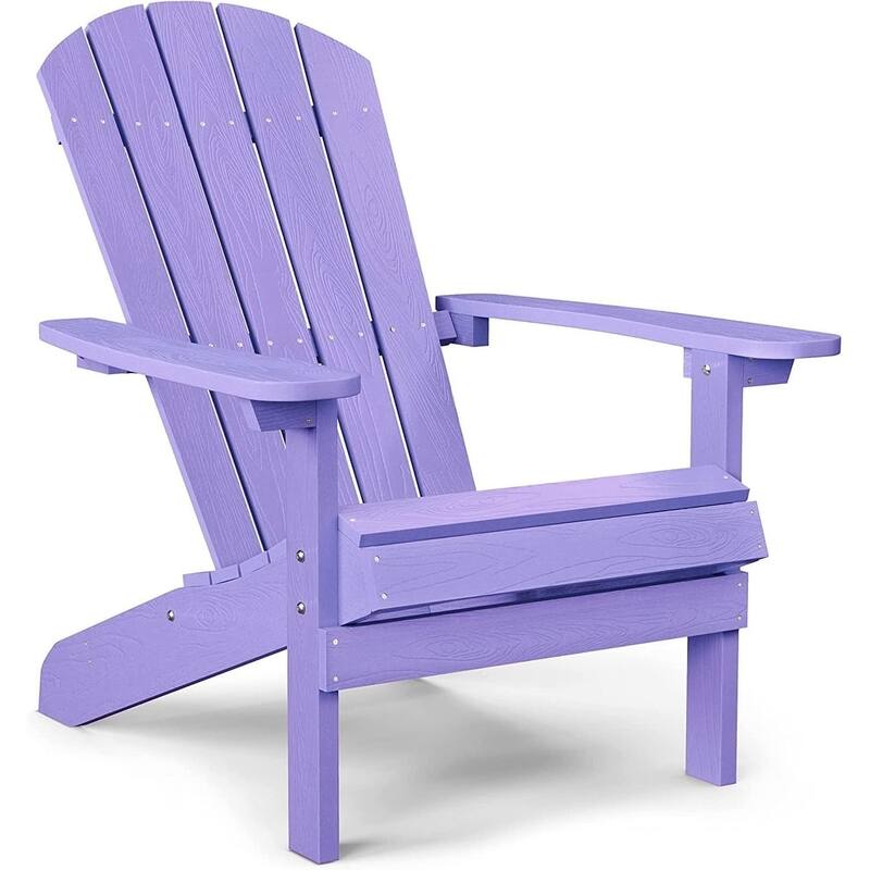 WINSOON All Weather HIPS Outdoor Plastic Adirondack Chair