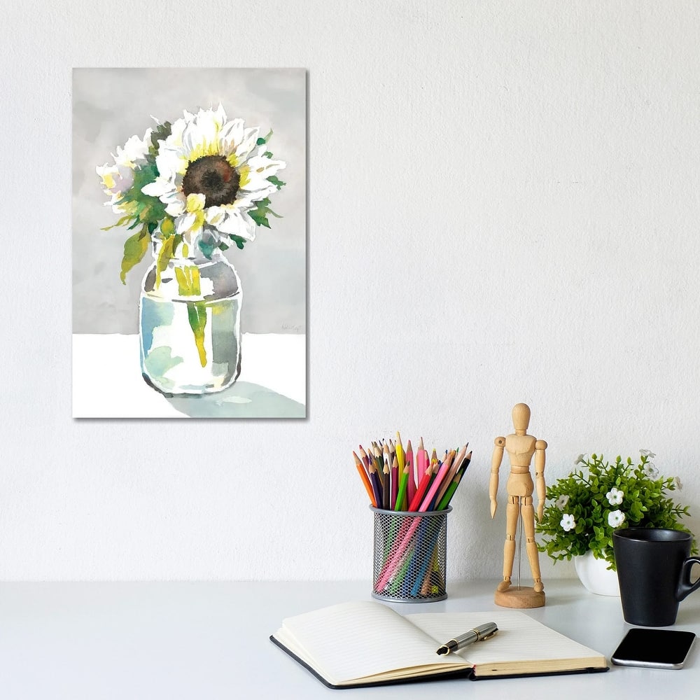 iCanvas "Sunflower I" by Theresa Heidel Canvas Print