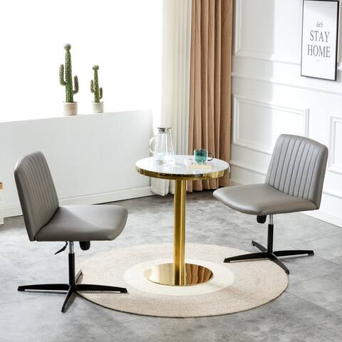 Home Computer Chair Office Chair Adjustable 360 Swivel Chair - 19.8''D x 23.22''W x 29.6''H