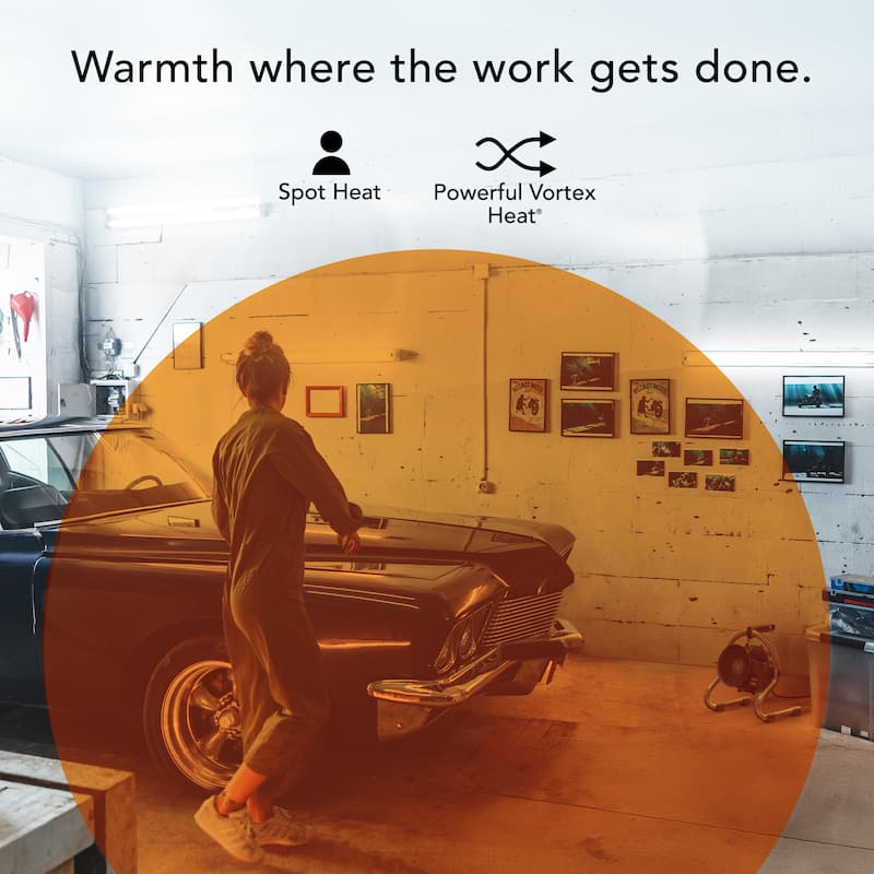 Vornado Velocity HD Garage Space Heater with Advanced Safety Features