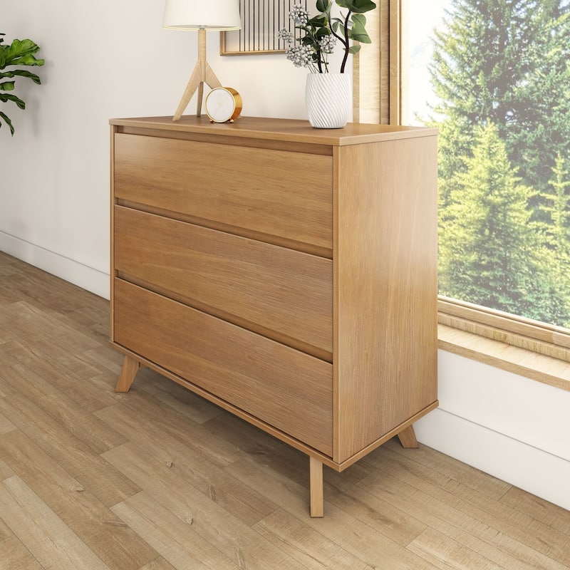 Max and Lily Scandinavian 3 Drawer Dresser