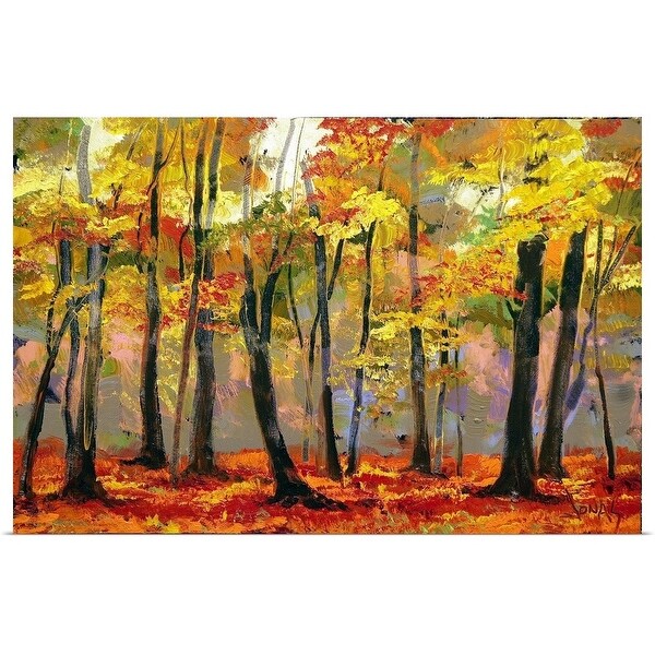 "Tapis Rouge " Poster Print