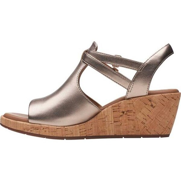 Clarks un plaza way wedge sandal sales
