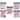 Set of 5 Double Sided Valentine's Day Gel Window Clings
