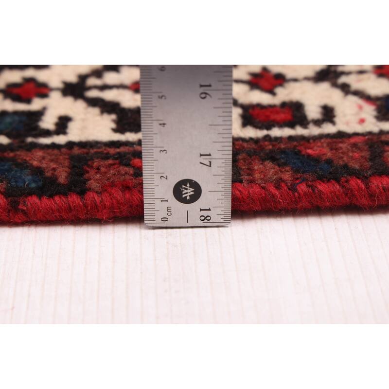 ECARPETGALLERY Hand-knotted Melis Red Wool Rug - 4'10 x 6'6