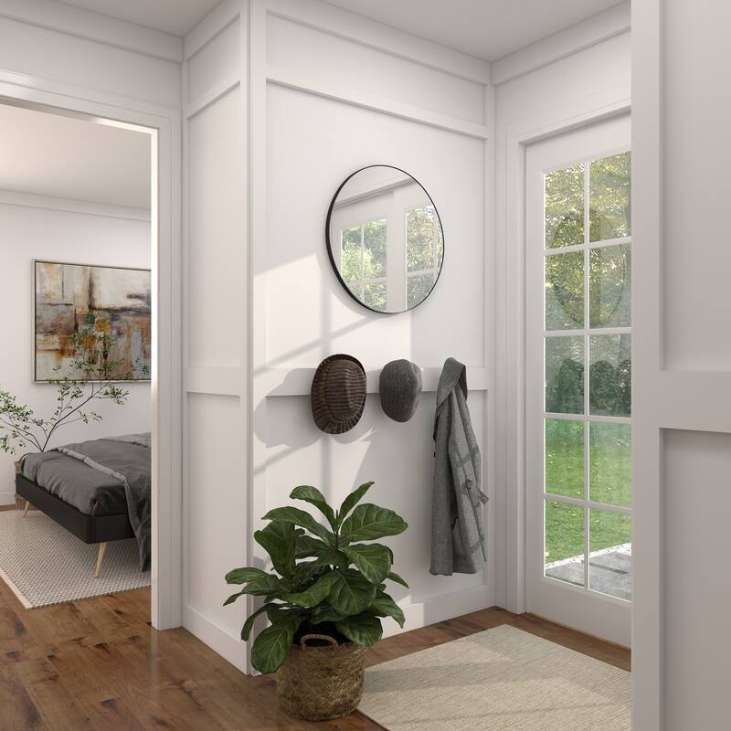 Multiple Frame Finishes / Sizes Modern Contemporary Round Wall Mirrors