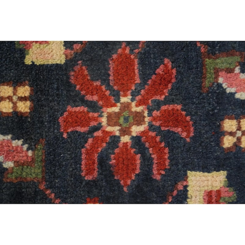 Hand Knotted Oriental 100% Wool Carpet Traditional Medallion Oranges & Rust Heriz (serapi) Area Rug - 14' 1'' X 9' 10''