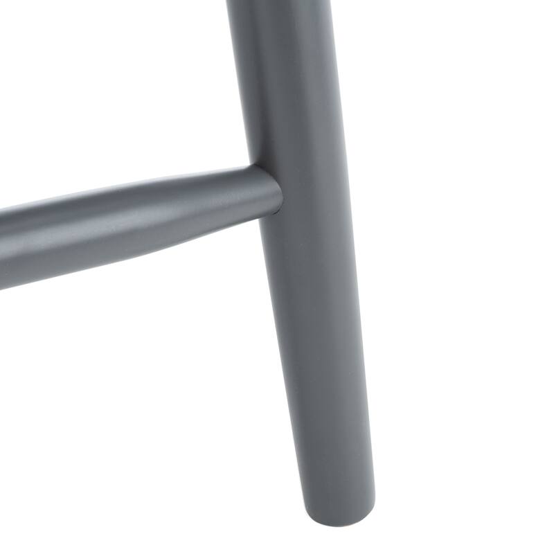 SAFAVIEH Biddie 24-inch Spindle Farmhouse Counter Stool (Set of 2) - 20" W x 21" D x 39" H - 20"W x 21"D x 39"H