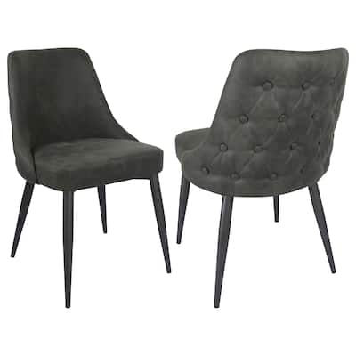 Curved Back Side Chair,Dining Chair (Set of 2)