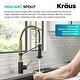 preview thumbnail 2 of 20, Kraus Bolden 1.8 GPM 18" Pull-Down Spray Kitchen Faucet with